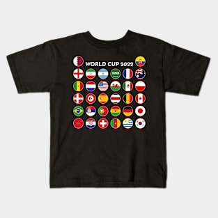 World Cup Qatar 2022 Kids T-Shirt